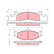 TRW Brake Pads GDB4007 - Brake Pads