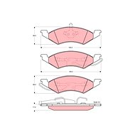 TRW Brzdové destičky GDB4011 - Brake Pads