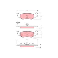 TRW Brake Pads GDB4012 - Brake Pads