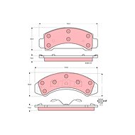 TRW Brake Pads GDB4013 - Brake Pads