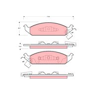 TRW Brake Pads GDB4016 - Brake Pads