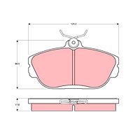 TRW Brake Pads GDB4033 - Brake Pads
