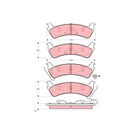 TRW Brake Pads GDB4041 - Brake Pads