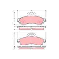 TRW Brake Pads GDB4043 - Brake Pads