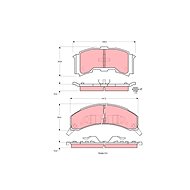 TRW Brzdové destičky GDB4047 - Brake Pads