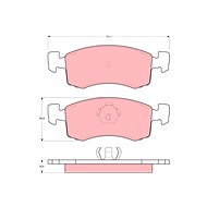 TRW Brake Pads GDB4050 - Brake Pads