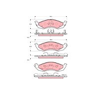 TRW Brake Pads GDB4055 - Brake Pads
