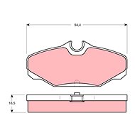 TRW Brake Pads GDB4062 - Brake Pads