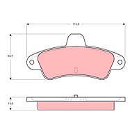 TRW Brake Pads GDB4084 - Brake Pads