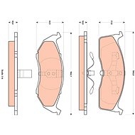 TRW Brake Pads GDB4091 - Brake Pads
