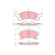 TRW Brake Pads GDB4097 - Brake Pads