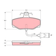 TRW Brake Pads GDB412 - Brake Pads