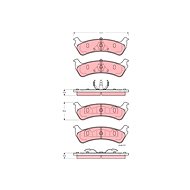 TRW Brake Pads GDB4123 - Brake Pads