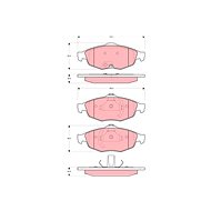 TRW Brake Pads GDB4125 - Brake Pads