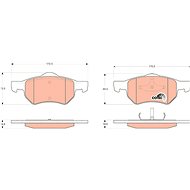 TRW Brake Pads GDB4128 - Brake Pads