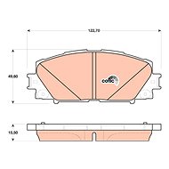 TRW Brake Pads GDB4173 - Brake Pads