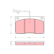 TRW Brake Pads GDB443 - Brake Pads