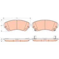 TRW Brake Pads GDB4456 - Brake Pads