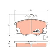 TRW Brzdové destičky GDB458 - Brake Pads