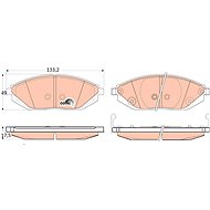 TRW Brake Pads GDB4606 - Brake Pads