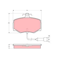 TRW Brake Pads GDB461 - Brake Pads