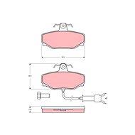 TRW Brake Pads GDB462 - Brake Pads