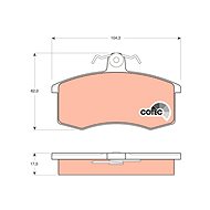 TRW Brake Pads GDB469 - Brake Pads