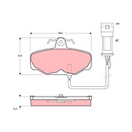 TRW Brake Pads GDB471 - Brake Pads
