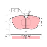TRW Brake Pads GDB483 - Brake Pads