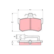 TRW Brake Pads GDB486 - Brake Pads
