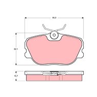 TRW Brake Pads GDB493 - Brake Pads