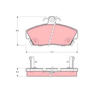 TRW Brake Pads GDB497 - Brake Pads
