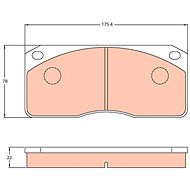 TRW Brzdové destičky GDB5056 - Brake Pads