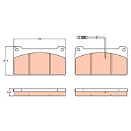 TRW Brzdové destičky GDB5074 - Brake Pads
