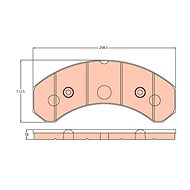 TRW Brzdové destičky GDB5079 - Brake Pads