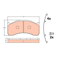 TRW Brzdové destičky GDB5089 - Brake Pads
