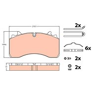 TRW Brzdové destičky GDB5094 - Brake Pads