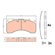 TRW Brzdové destičky GDB5098 - Brake Pads