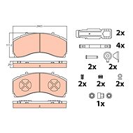 TRW Brzdové destičky GDB5111 - Brake Pads