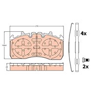 TRW Brzdové destičky GDB5112 - Brake Pads