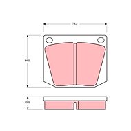 TRW Brake Pads GDB541 - Brake Pads
