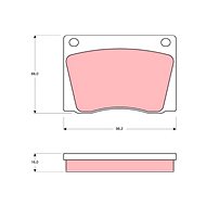 TRW Brake Pads GDB554 - Brake Pads