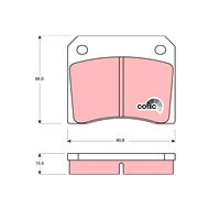 TRW Brake Pads GDB557 - Brake Pads