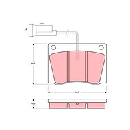 TRW Brake Pads GDB569 - Brake Pads
