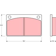 TRW Brake Pads GDB576 - Brake Pads