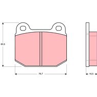 TRW Brake Pads GDB611 - Brake Pads