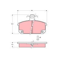 TRW Brake Pads GDB632 - Brake Pads