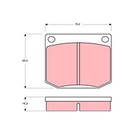TRW Brake Pads GDB637 - Brake Pads