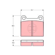 TRW Brake Pads GDB648 - Brake Pads