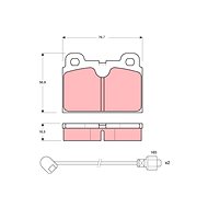 TRW Brake Pads GDB680 - Brake Pads